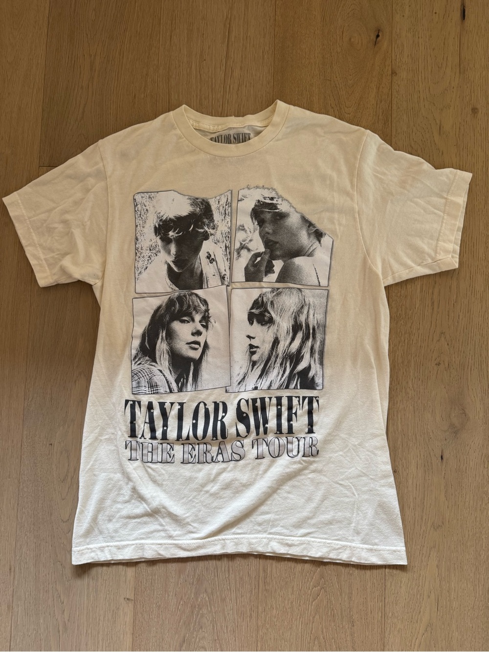 Taylor Swift The Eras Tour Official Merch Folklore Album T Shirt.